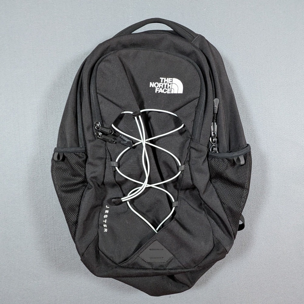 The North Face Jester Backpack Black FlexVent Laptop Bag NF0A3KV8